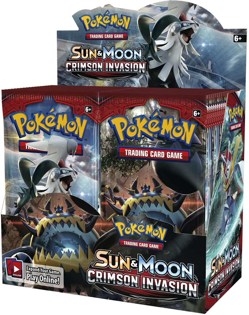 sun and moon booster pack Pokemon Sun & Moon SM4 Crimson Invasion Booster Box