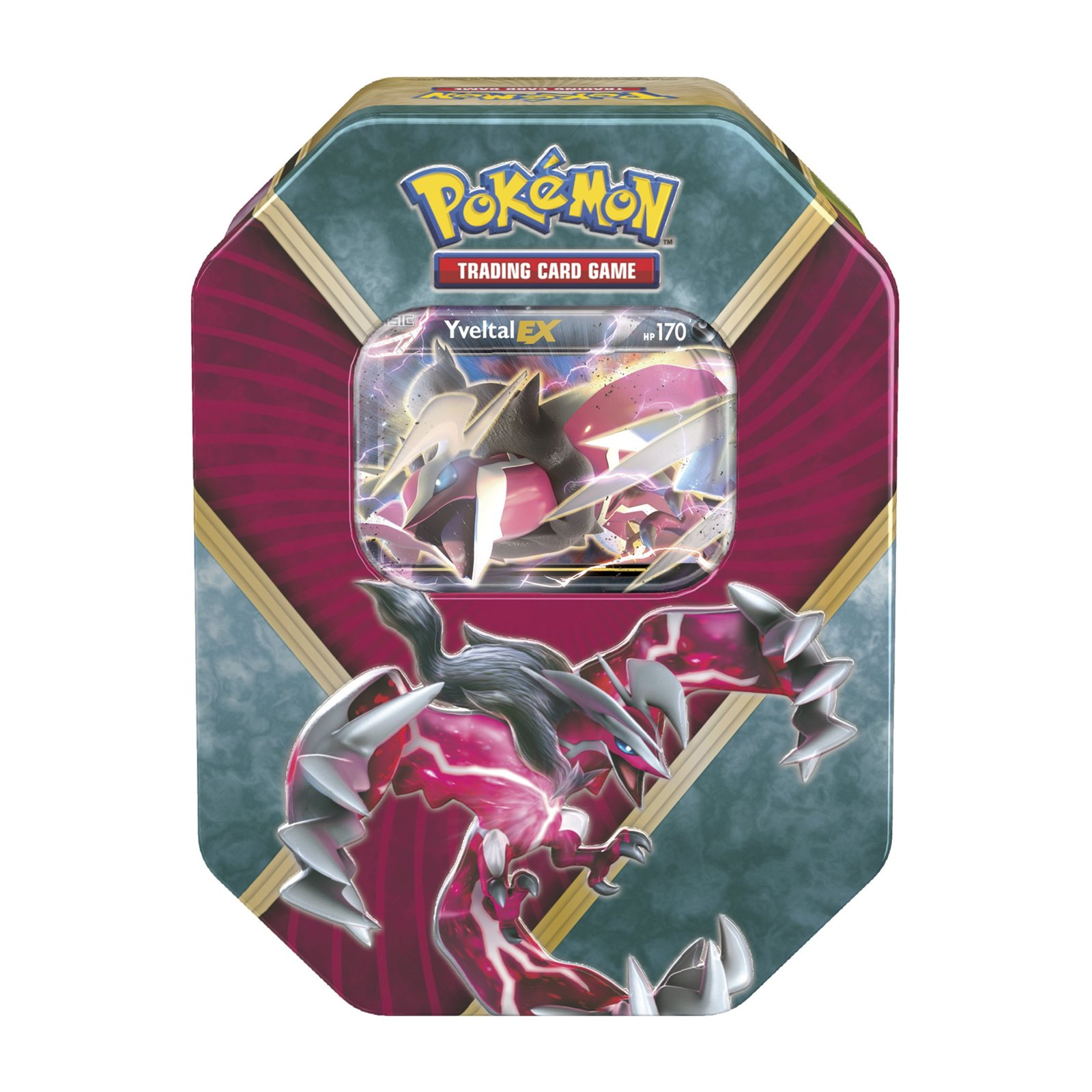 Pokemon Shiny Kalos Tin: Shiny Yveltal EX