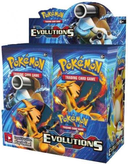 evolutions box 21 Pokemon XY12 Evolutions Booster Box
