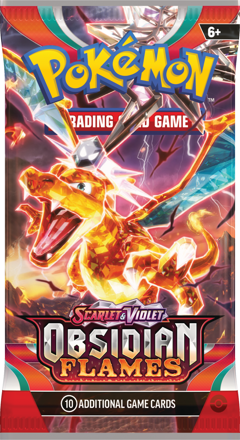 Pokemon SV3 Obsidian Flames Booster Pack RANDOM PACK ART