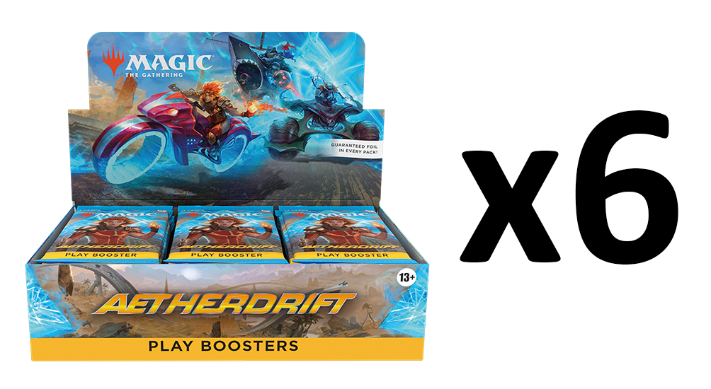 g4 MTG Aetherdrift PLAY Booster 6-Box CASE