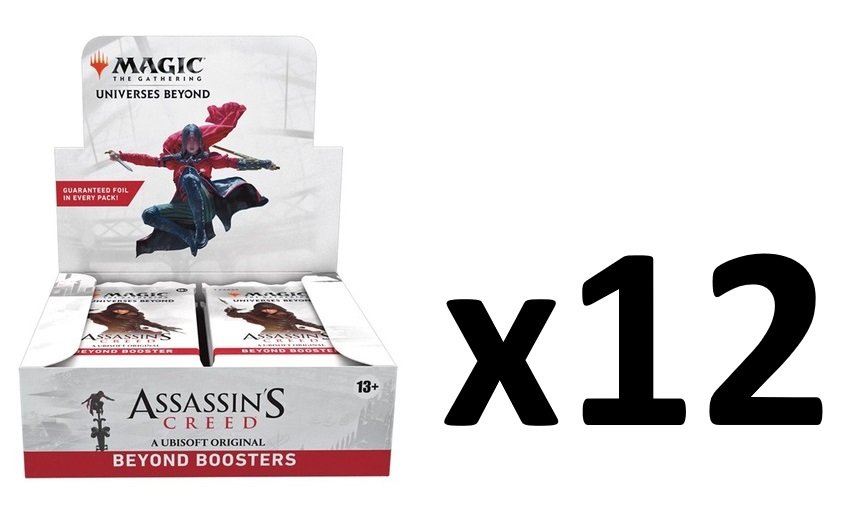 MTG Assassin's Creed BEYOND Booster 12-Box CASE