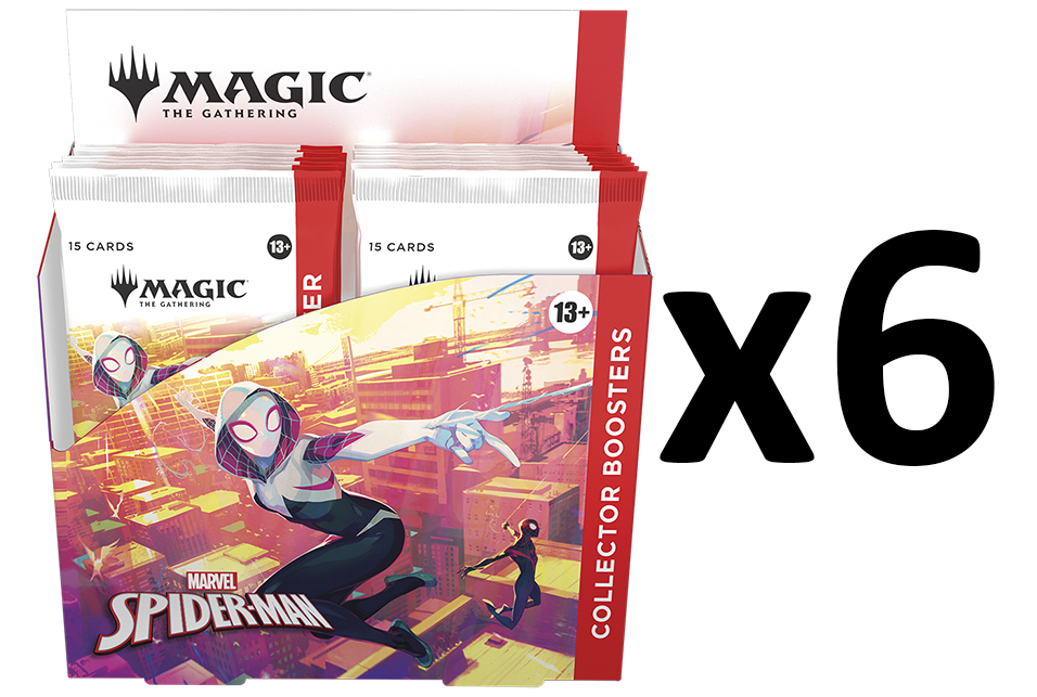 MTG Marvel's Spider-Man COLLECTOR Booster 6-Box CASE