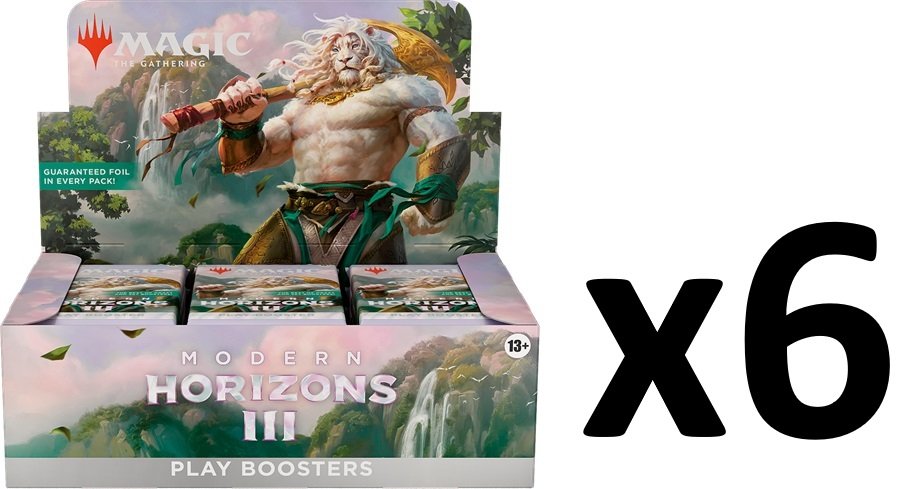 MTG 2024 Modern Horizons #3 PLAY Booster Box CASE (6 Play Booster Boxes)