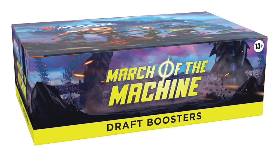 x3 MTG March of the Machine DRAFT Booster Box Save