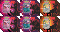 Pokemon Team Rocket Tin CASE (6 Tins)