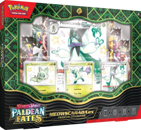 list13 Pokemon SV4.5 Paldean Fates Premium Collection - Meowscarada ex