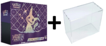 MINT Pokemon SV4.5 Paldean Fates Elite Trainer Box PLUS Acrylic Case Protector
