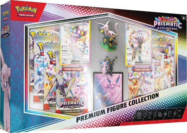 Pokemon SV8.5 Prismatic Evolutions FIGURE Collection Box