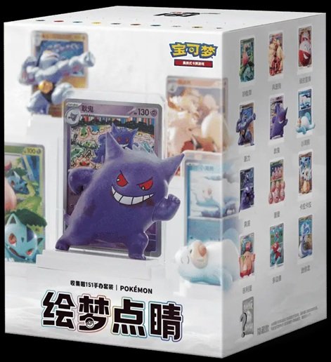 Chinese Pokemon Dream Painting 151 Collection Blind Box
